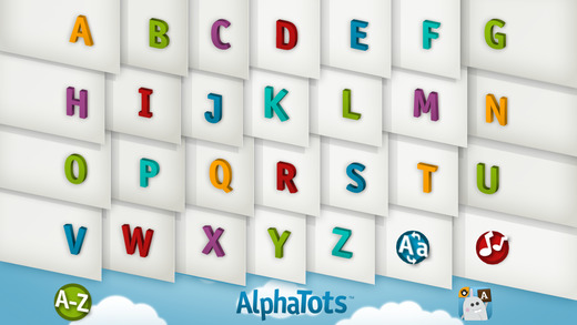 Alpha tots iOS Apps for Kids Learning