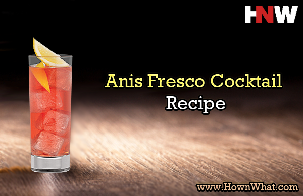 Anis Fresco Cocktail Recipe